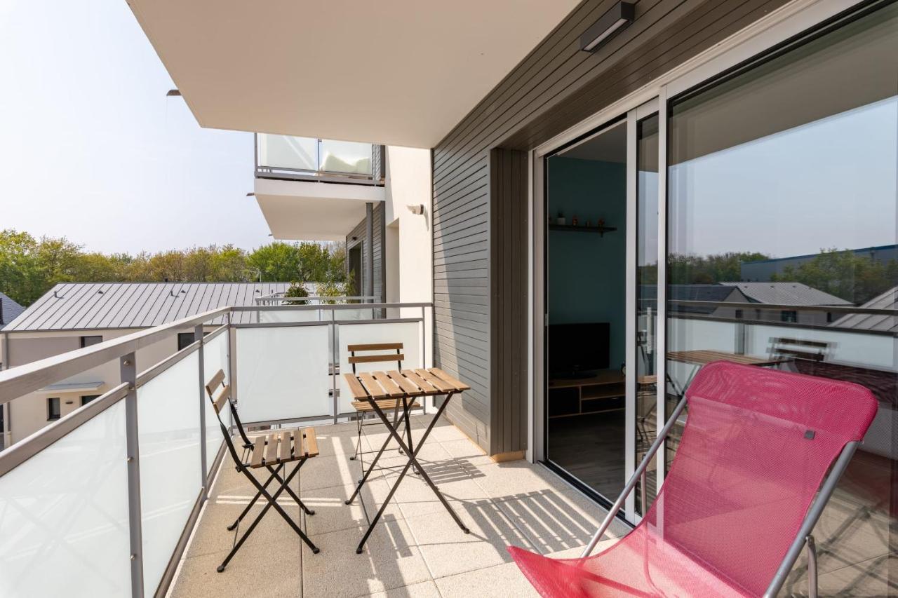 L'ÉCUME - Studio moderne avec grand balcon et place de parking Apartamento Dinard Exterior foto