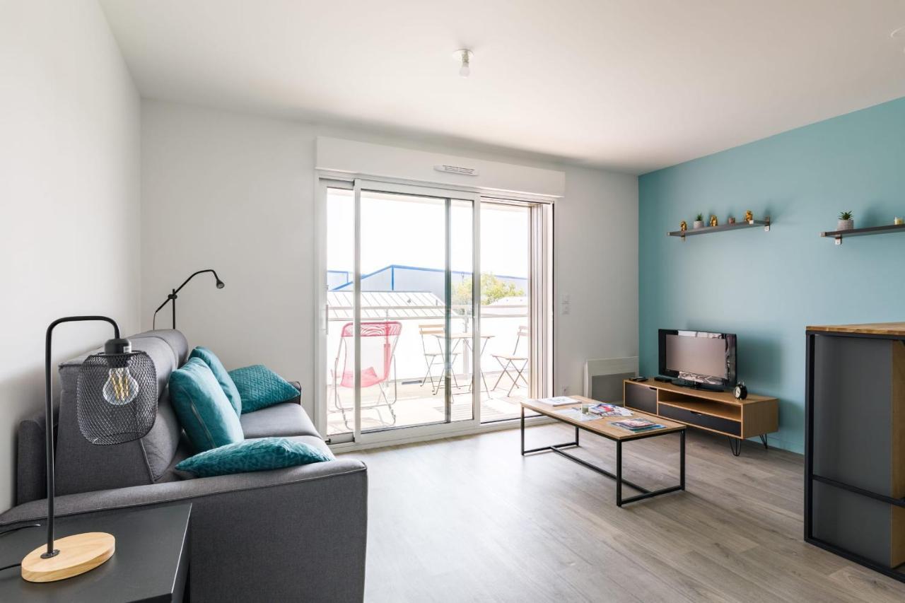 L'ÉCUME - Studio moderne avec grand balcon et place de parking Apartamento Dinard Exterior foto